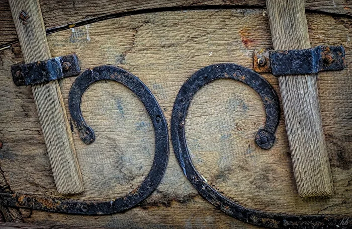 Condensation on an old cart