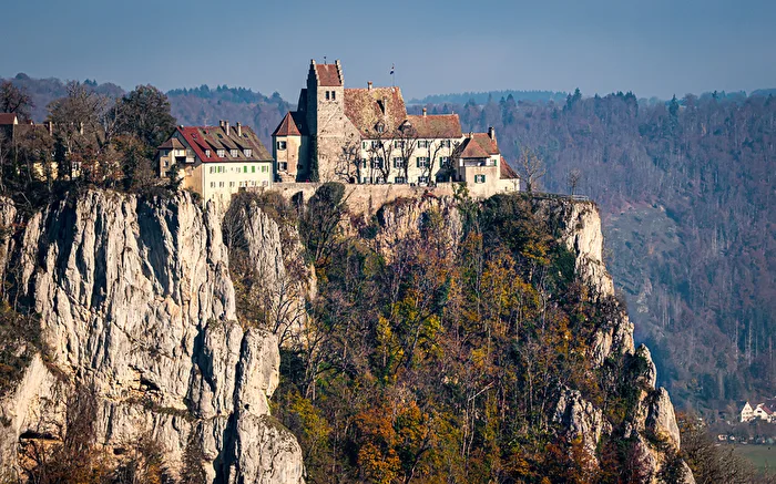 Vue exclusive sur le Danube - Château Werenwag