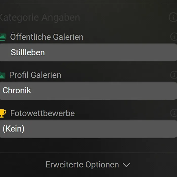 Modifier les photos téléchargées