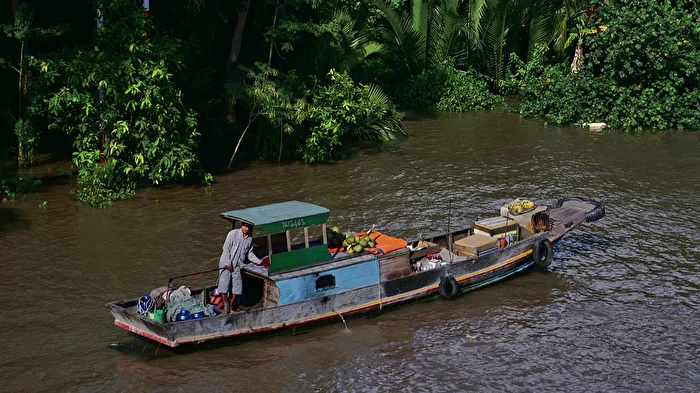 Boote - Kleinbauer im Mekongdelta