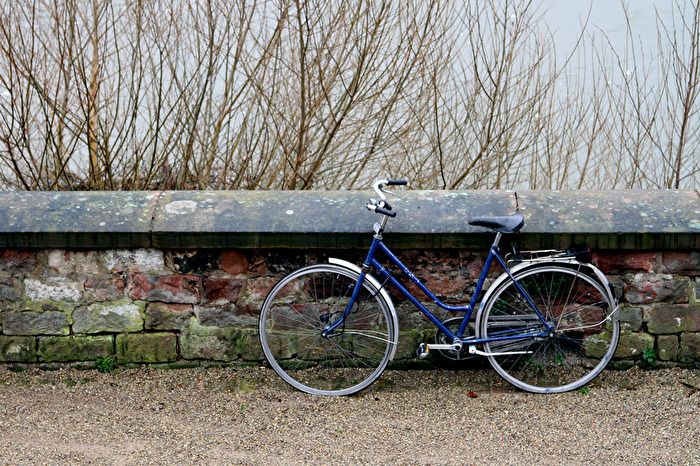 Herrenloses Damenfahrrad