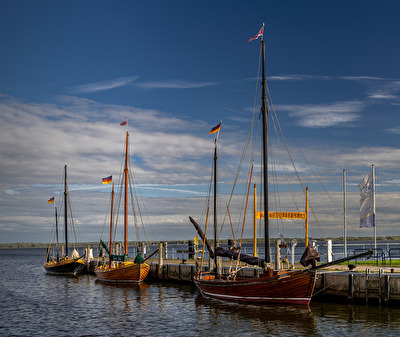 Im Hafen von Dierhagen