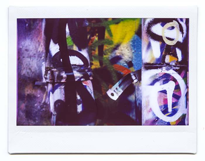 Farbschmiererei - Instax