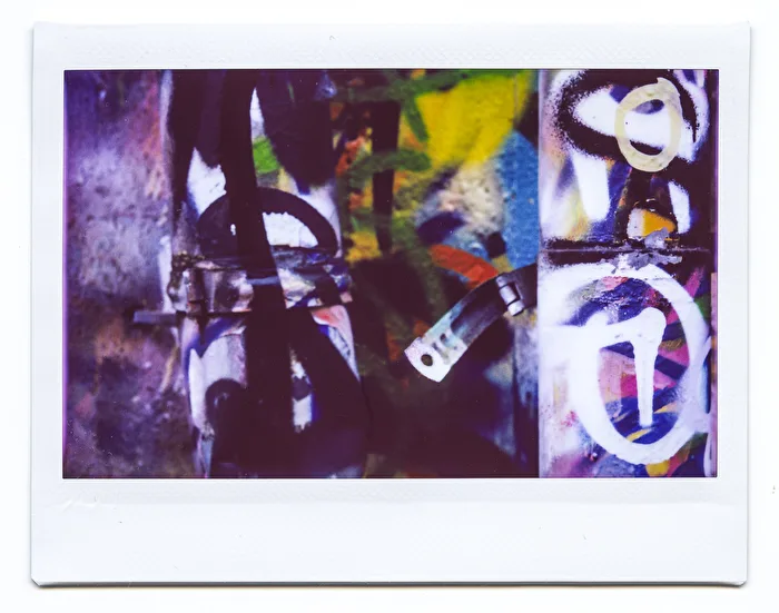 Farbschmiererei - Instax