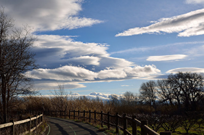 Tramontan, der Wolkenformer