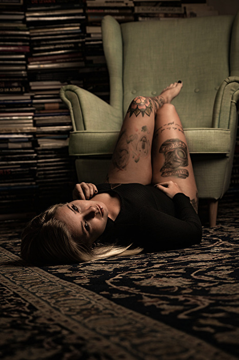 Miriam im Studio