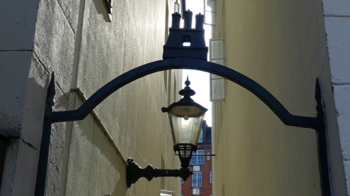 Eine enge Gasse