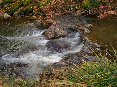 kleiner Wasserfall