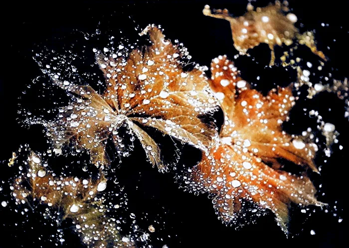 Farbtemperatur Regentropfen-Galaxie