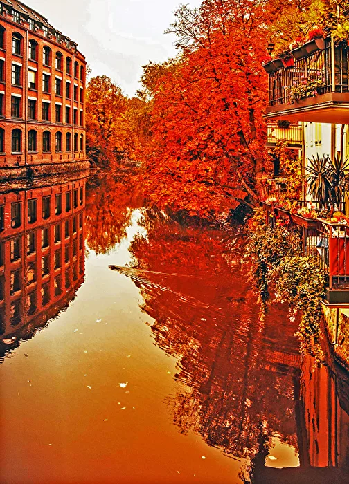 Karl-Heine-Kanal in Leipzig