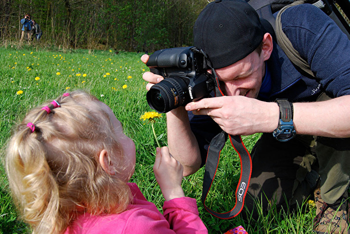 Der Fotograf und sein Modell...