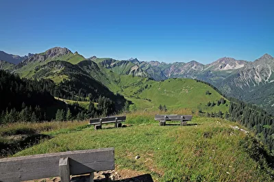 Tannheimertal, Blick vom Neunerköpfle