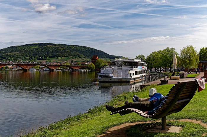 Pause in Miltenberg am Main