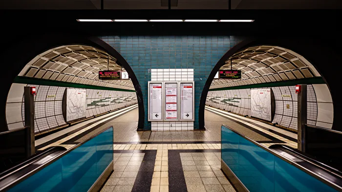 U-Bahn Station Messehallen, Hamburg