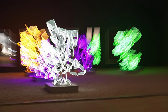 Lichtmalerei im Zoomburst ICM  AbstrakteUnschärfe und Lichtspiel