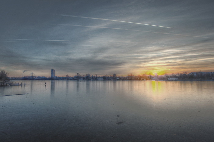 Winter an der Alten Donau