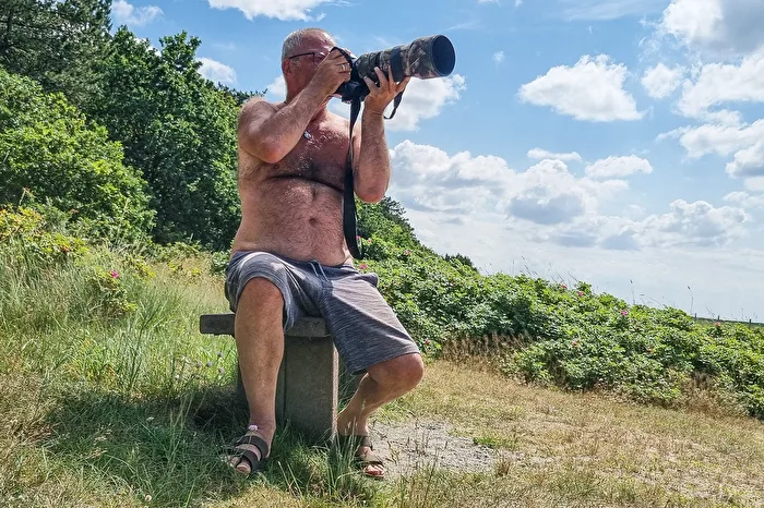 Bei der Fotografie