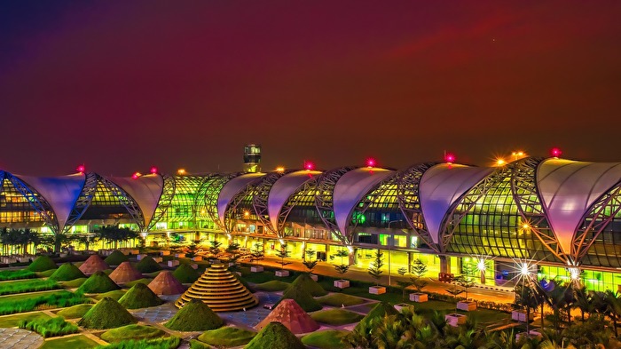 Bangkok airport...