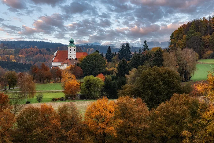 Monastery Church of St. Felix in Autumn Dress