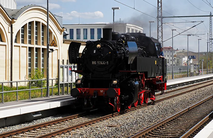 Durchfahrt Bahnhof Greifswald