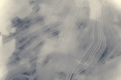 Eis Linien im Eis