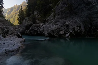 Im Großen Soca-Canyon