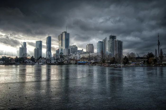 Eisige Skyline