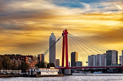 Rotterdam am morgen
