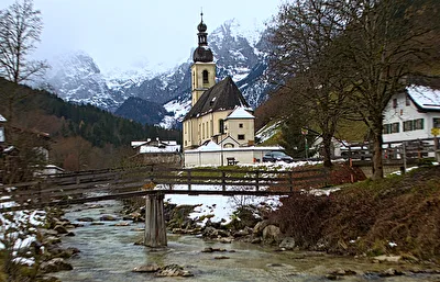 Das Kirchlein in Ramsau