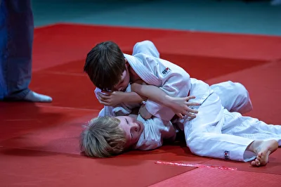 Judo, Kindertraining in Bautzen / Sachsen