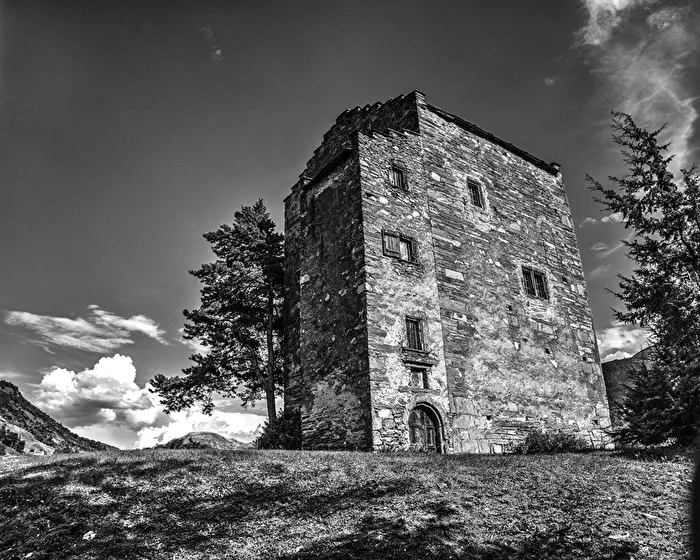 Residential tower of the Lords of Raron