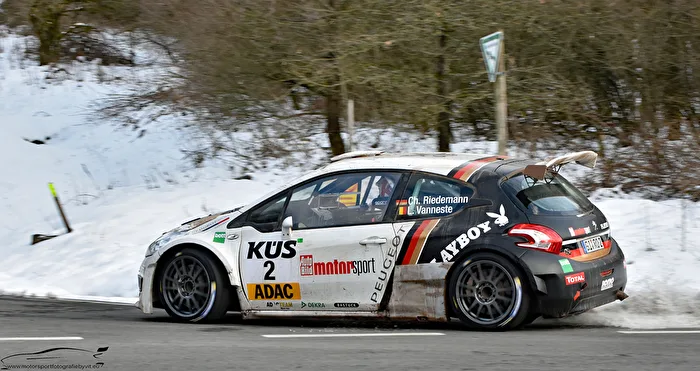  2 Peugeot 208 T16 R5 Riedemann Christian (D)-Vanneste Lara (B)