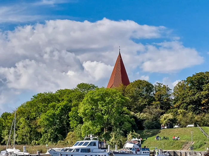 hides the church in Kirchdorf Island Poel