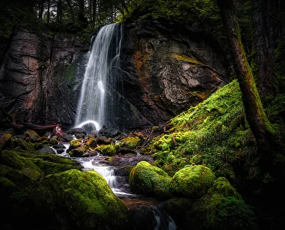 Wasserfall Finstersee
