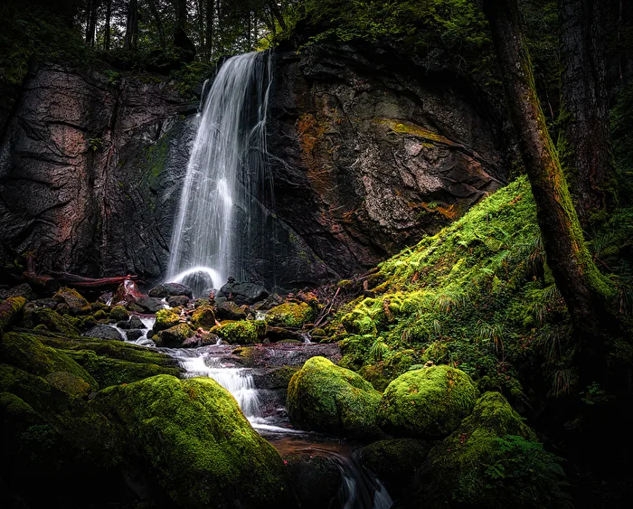 Wasserfall Finstersee