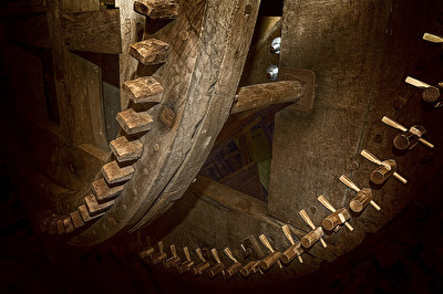 Kammrad der Bockwindmühle Libehna