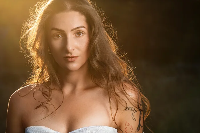 Jasmine im Gegenlicht