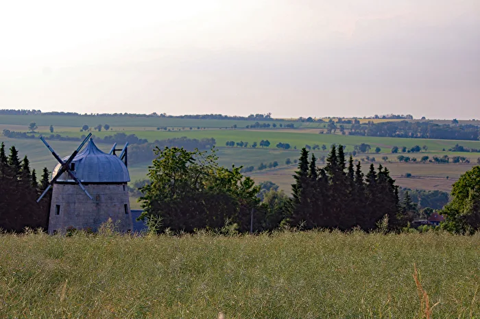 Mühle in der Dämmerung