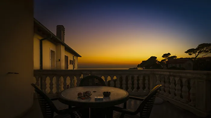 Abend am Meer
