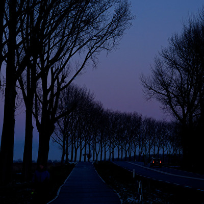 Blaue Stunde in Zaanse Schans