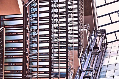 Im Komed Gebäude im Media Park Köln