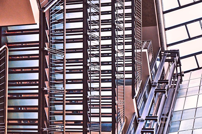 Im Komed Gebäude im Media Park Köln