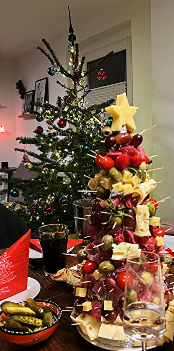 Zwei Weihnachtsbäume...