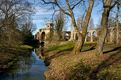 Tempel der Botanik, Römisches Wasserkastell