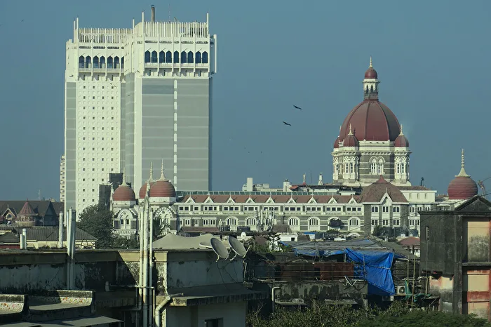 Taj Mahal in Mumbai.
