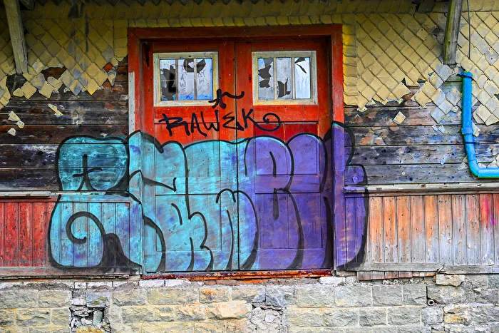 Stillgelegter Güterbahnhof