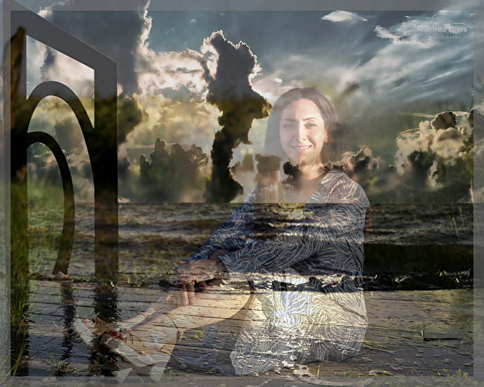 Doppelbelichtung mit Hiba