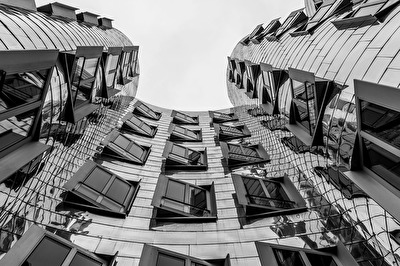 Gehry-Bauten - Düsseldorf Medienhafen