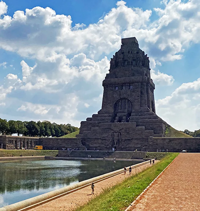 Das Völkerschlachtdenkmal in Leipzig