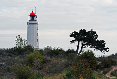 Leuchtturm Dornbusch auf Hiddensee